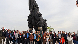 DERECEYE GİREN ÖĞRENCİLER İLİMİZE GELDİ