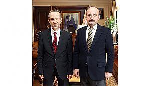 WUSHU KUNG FU FEDERASYONU BAŞKANI AKYÜZ, TURAN'I ZİYARET ETTİ