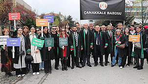 AVUKATLAR ADALET İÇİN SESİNİ YÜKSELTTİ