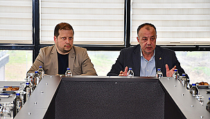 ÇTSO YÖNETİMİ ÜYELERİ İLE SİNERJİ TOPLANTISINDA BİR ARAYA GELDİ