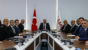 İL GÜVENLİK VE ASAYİŞ TOPLANTISI GERÇEKLEŞTİRİLDİ