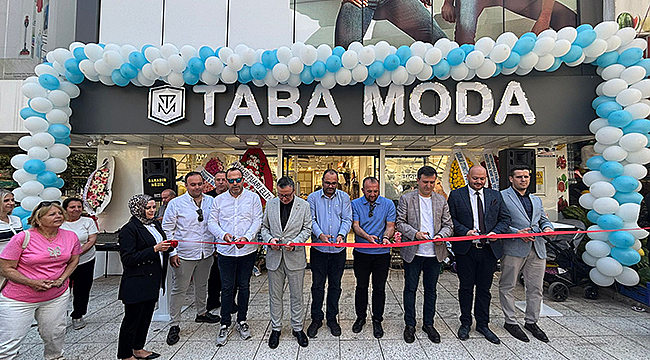 BİGA'NIN EN BÜYÜK GİYİM MAĞAZASI "TABA MODA" HİZMETE GİRDİ
