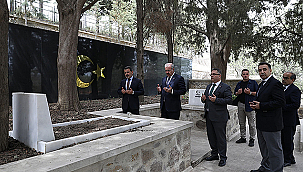 ÇANAKKALE PROTOKOLÜNDEN HASAN MEVSUF ŞEHİTLİĞİ'NE ANLAMLI ZİYARET