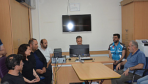 İL SAĞLIK MÜDÜRÜ OP. DR. GÖKHAN BAŞTÜRK'TEN İSG BİRİMİNE ZİYARET