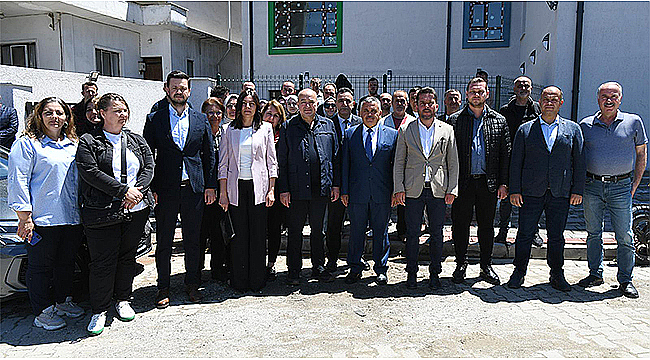 MİLLETVEKİLİ AYHAN GİDER'DEN LAPSEKİ'DE EMNİYET VE EĞİTİM YATIRIMLARINA ZİYARET