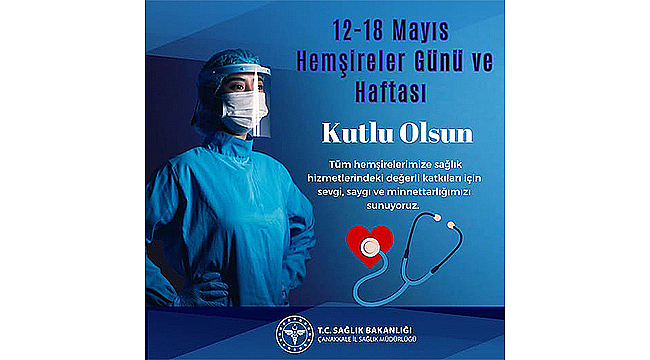 SAĞLIK KAHRAMANLARINA MİNNET MESAJI