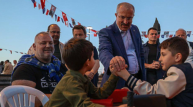 VALİ TORAMAN, BİLEK GÜREŞİ ETKİNLİĞİNE KATILDI