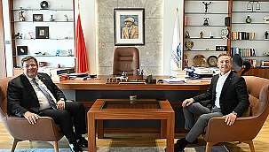 AHMET AKIN'DAN MUHARREM ERKEK'E ZİYARET