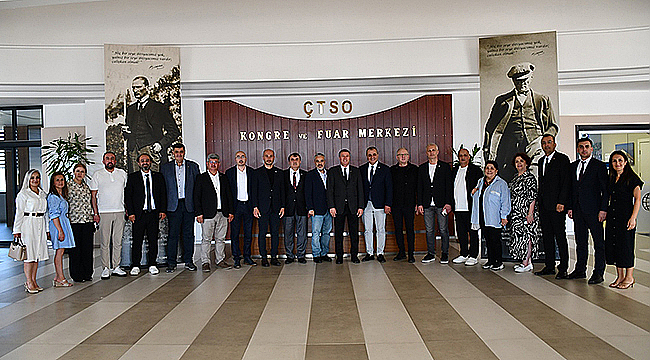 BOLU TİCARET VE SANAYİ ODASINDAN ÇANAKKALE TİCARET VE SANAYİ ODASI'NA ZİYARET