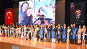 ÇOMÜ'DE YENİ MÜHENDİSLER DİPLOMALARINI ALDI