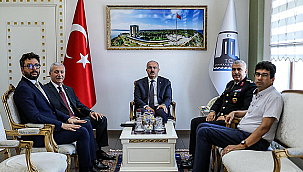 GENEL MÜDÜR OSMAN KAN'DAN VALİ TORAMAN'A ZİYARET