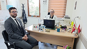 İL SAĞLIK MÜDÜRÜ BAŞTÜRK SAĞLIK KONTROLÜNDEN GEÇTİ