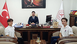 MİLLİ SPORCULARDAN İL SAĞLIK MÜDÜRÜNE ZİYARET