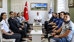 ÖZEL GÜVENLİK HAFTASI KAPSAMINDA VALİ TORAMAN'A ZİYARET