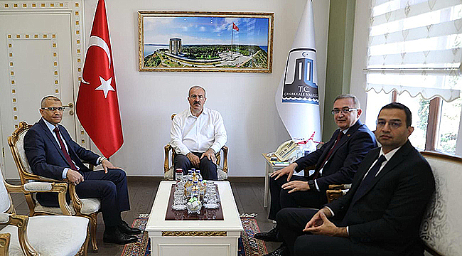 REHBERLİK VE TEFTİŞ HEYETİNDEN VALİ TORAMAN'A ZİYARET