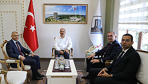 REHBERLİK VE TEFTİŞ HEYETİNDEN VALİ TORAMAN'A ZİYARET