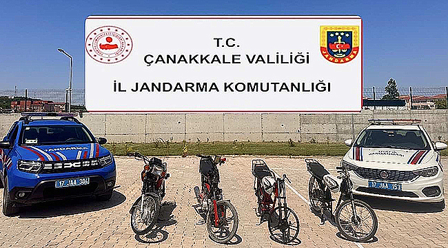 TRAFİK MAGANDALARI JANDARMADAN KAÇAMADI