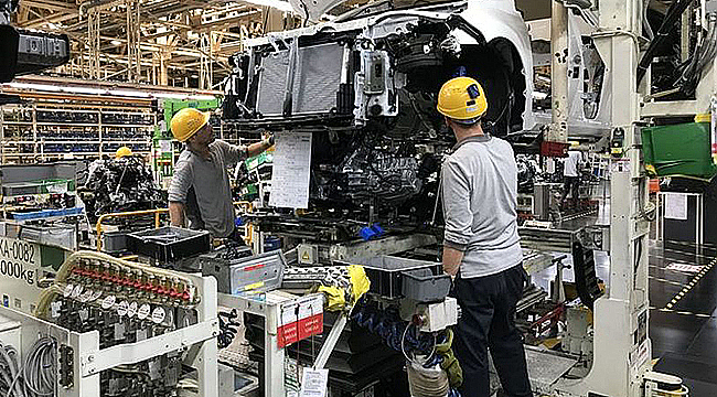 ÜLKEMİZDE 1 MİLYON 169 BİN 17 ADET OTOMOBİL ÜRETİLDİ