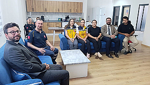 YENİ ACİL SAĞLIK İSTASYONUNA ZİYARET