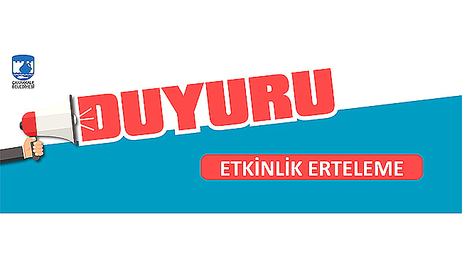 8. ULUSLARARASI ÇANAKKALE KORO FESTİVALİ AÇILIŞ TÖRENİNE İLİŞKİN BİLGİLENDİRME