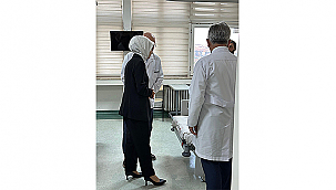 BAKAN GÖKTAŞ'TAN METAN GAZINDAN ZEHİRLENEN ASKERLERE ZİYARET