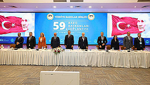 BARO BAŞKANI DİKME 59. BARO BAŞKANLARI TOPLANTISI'NA KATILDI