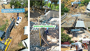 ÇAN BELEDİYESİ ŞEHRİN HER NOKTASINDA ÇALIŞIYOR