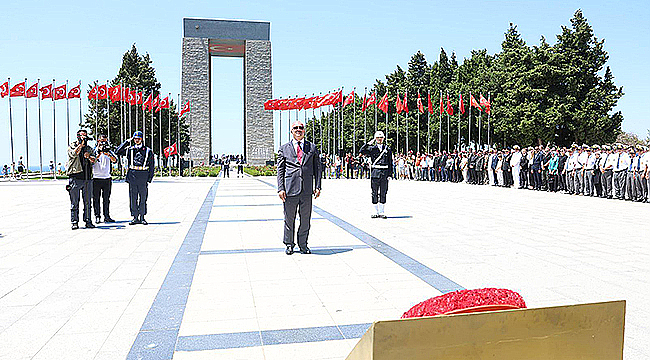ÇANAKKALE'DE 15 TEMMUZ ANMASI