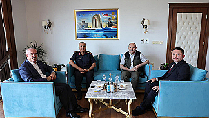 ÇANAKKALE VALİSİNDEN LAPSEKİ KAYMAKAMLIĞINA ZİYARET