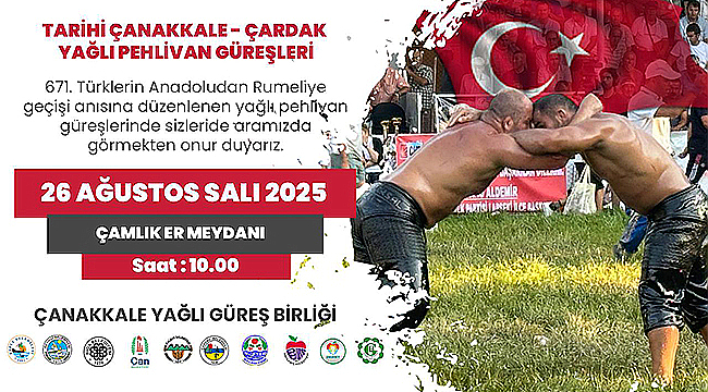ÇARDAK'TA YAĞLI GÜREŞ COŞKUSU BAŞLIYOR: BAŞKANLARDAN DAVET VAR!