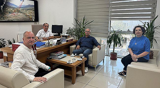 ÇTSO, ÇANAKKALE TAPU MÜDÜRÜ BURHAN ÖZSOY'U ZİYARET ETTİ