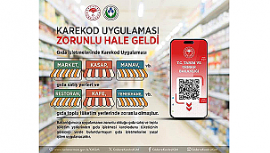 GIDA İŞLETMELERİNDE KAREKOD UYGULAMASI ZORUNLU HALE GELDİ
