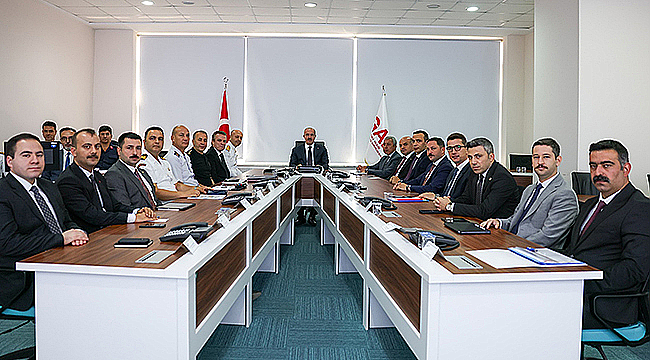  İL GÜVENLİK VE ASAYİŞ KOORDİNASYON TOPLANTISI GERÇEKLEŞTİRİLDİ