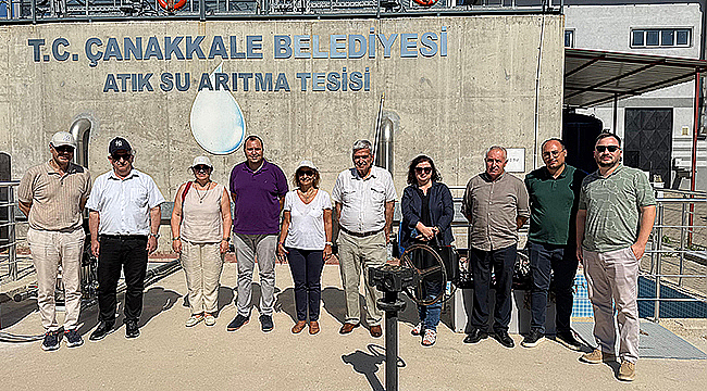İSKİ HEYETİNDEN ARITMA TESİSLERİNE ZİYARET