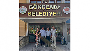 İSMET GÜNEŞHAN'DAN GÖKÇEADA BELEDİYE BAŞKANI'NA ZİYARET