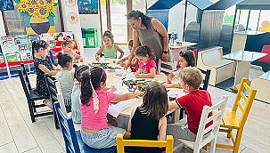 KEPEZ'DE YAZ ATÖLYELERİ DEVAM EDİYOR