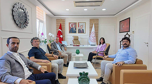 MİLLÎ EĞİTİM MÜDÜRÜ MİNE HAYTA'YA NEZAKET ZİYARETİ