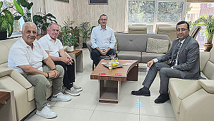 MİLLETVEKİLİ RIDVAN UZ'DAN TARIM MÜDÜRLÜĞÜNE ZİYARET