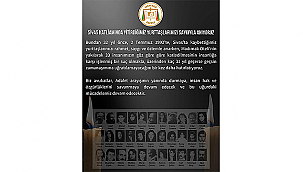 "SİVAS KATLİAMINI UNUTMADIK, UNUTTURMAYACAĞIZ"