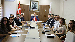 TURİZM ALANLARINA YÖNELİK DEĞERLENDİRME TOPLANTISI YAPILDI