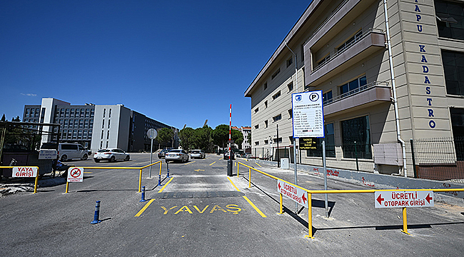 ÜCRETLİ AÇIK OTOPARK HEMŞEHRİLERİMİZİN HİZMETİNE AÇILDI
