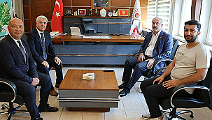 VALİ TORAMAN, GÖZTEPE VE ÇETİN'İ AĞIRLADI