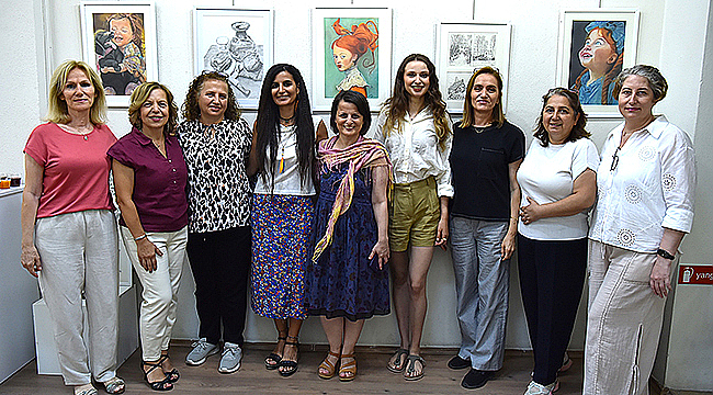 YAZAR VE SANATÇI EVİ BAHAR DÖNEMİ KARMA RESİM SERGİSİ ZİYARETE AÇILDI