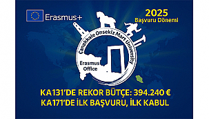 ÇOMÜ İKİ ÖNEMLİ BAŞARIYA İMZA ATTI!