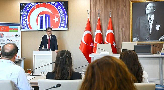 ÇOMÜ VE TİKA İŞ BİRLİĞİYLE DÜZENLENEN YEŞİL DÖNÜŞÜM ÇALIŞTAYI TAMAMLANDI