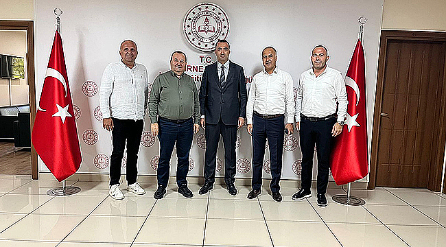  EDİRNE İL MİLLİ EĞİTİM MÜDÜRÜ FERHAT YILMAZ'A ZİYARET