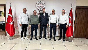 EDİRNE İL MİLLİ EĞİTİM MÜDÜRÜ FERHAT YILMAZ'A ZİYARET