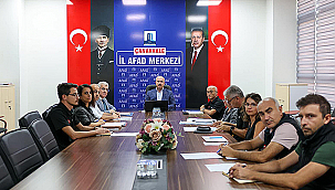 HASAR TESPİT VE DESTEK SÜREÇLERİ GÖRÜŞÜLDÜ