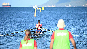  KÜREKTE SAHİL SÜRAT TÜRKİYE KUPASI, ÇANAKKALE'DE BAŞLADI
