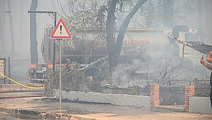 SOĞUTMA VE HASAR TESPİT ÇALIŞMALARI DEVAM EDİYOR